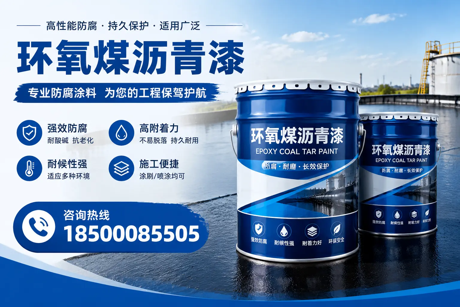 环氧煤沥青漆与其他漆类的比较,兰州用户的选择依据